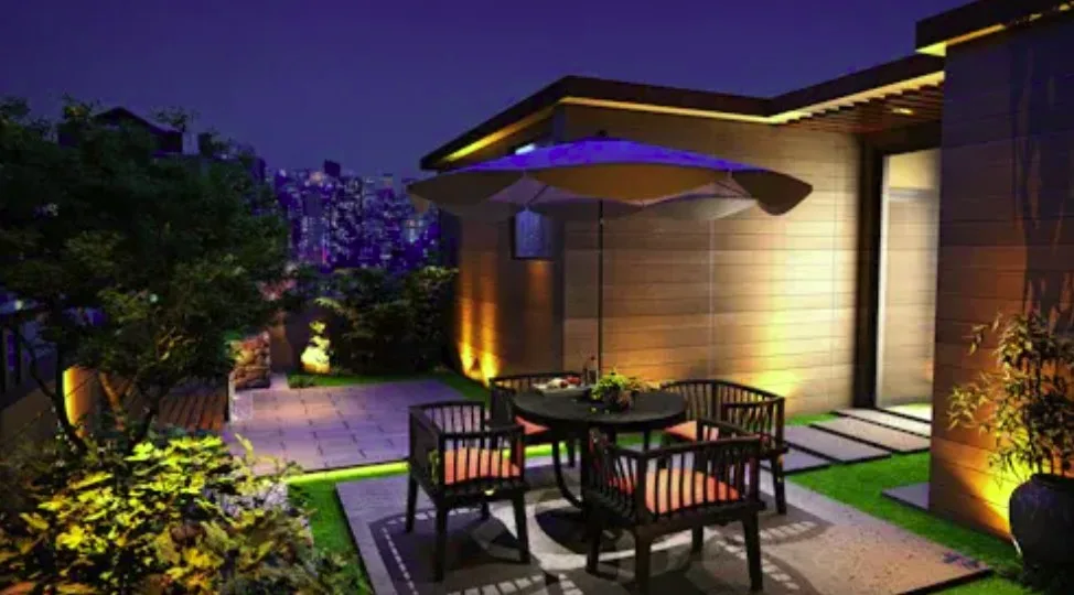 Terraza iluminada del inmueble — Oficina en venta en Novalito, 2 habitaciones